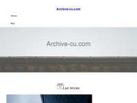 archive-cu.com Thumbnail