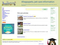 ahappypets.com Thumbnail