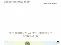 brazilianbirthcertificatetranslation.com