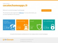 Cecotechomeapps.fr