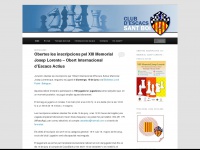 Clubescacssantboi.wordpress.com