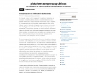 plataformaempresaspublicas.wordpress.com Thumbnail