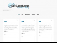 Cutcardstock.blogspot.com