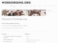 Wordorigins.org
