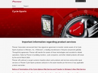 Pioneer-cyclesports.com