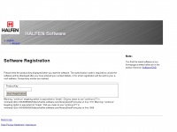Halfen-software.com