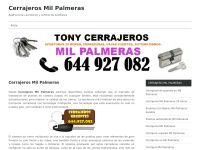 Cerrajerosmilpalmeras.es