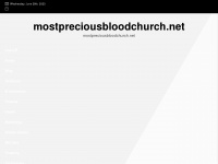 Mostpreciousbloodchurch.net