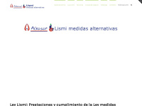 Lismimedidasalternativas.com