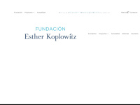 fundacionestherkoplowitz.org