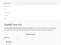 Scaffold-tower-hire.com