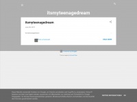 Itsmyteenagedream.blogspot.com
