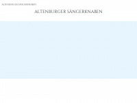 Altenburger-saengerknaben.at