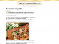 recetasalcachofas.es Thumbnail