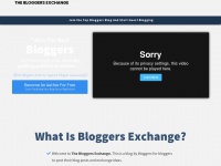 The-bloggers-exchange.org
