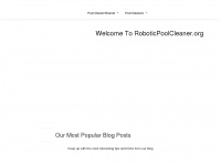 Roboticpoolcleaner.org
