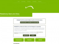 Plataformasierrachiva.org.es