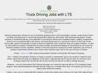 Leadingtruckdrivingjobs.com