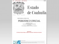 periodico.sfpcoahuila.gob.mx Thumbnail