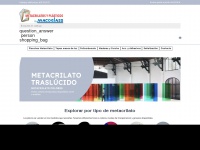 Metacrilatosyplasticos.com