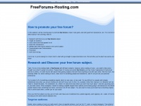 Freeforums-hosting.com