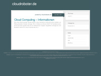 cloudroboter.de Thumbnail
