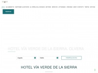 hotelviaverdedelasierra.es