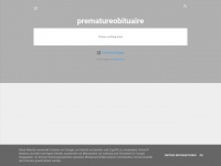 Prematureobituaire.blogspot.com