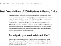 Bestdehumidifiers.net