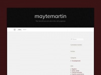 maytemartin.wordpress.com Thumbnail