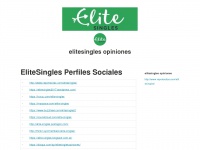 elitesingles2017.wordpress.com Thumbnail