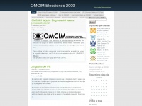 Omcim2009elecciones.wordpress.com