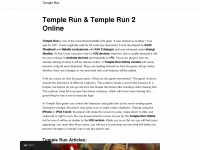 Templerun.org