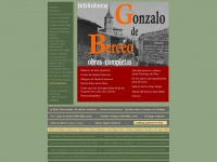 Bibliotecagonzalodeberceo.com