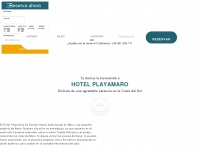 hotelplayamaro.com