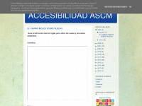 Accesibilidadascm.blogspot.com