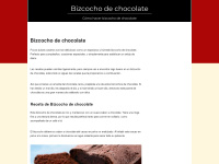 Bizcochodechocolate.com.es