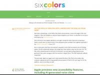 Sixcolors.com