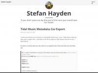Stefanhayden.com