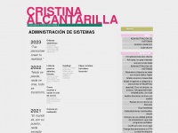 Cristinaalcantarilla.es