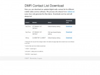 Dmrcontacts.com