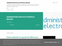 Administracionelectronicabailen.blogspot.com