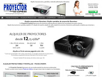 Alquilerproyectoresbarcelona.com