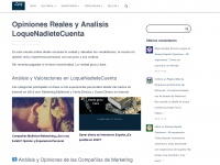 Loquenadietecuenta.net