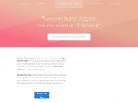meaning-first-name.com