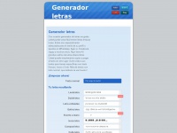 Generador-letras.com