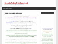 Secretstodogtraining.co.uk