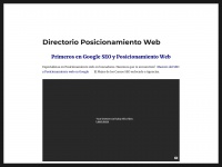 Directorioposicionamientoweb.com