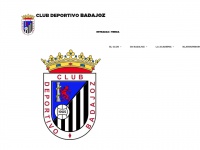 Clubdeportivobadajoz.es