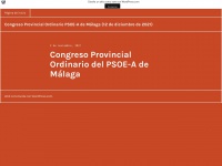 Congresoprovincialpsoemalaga.wordpress.com